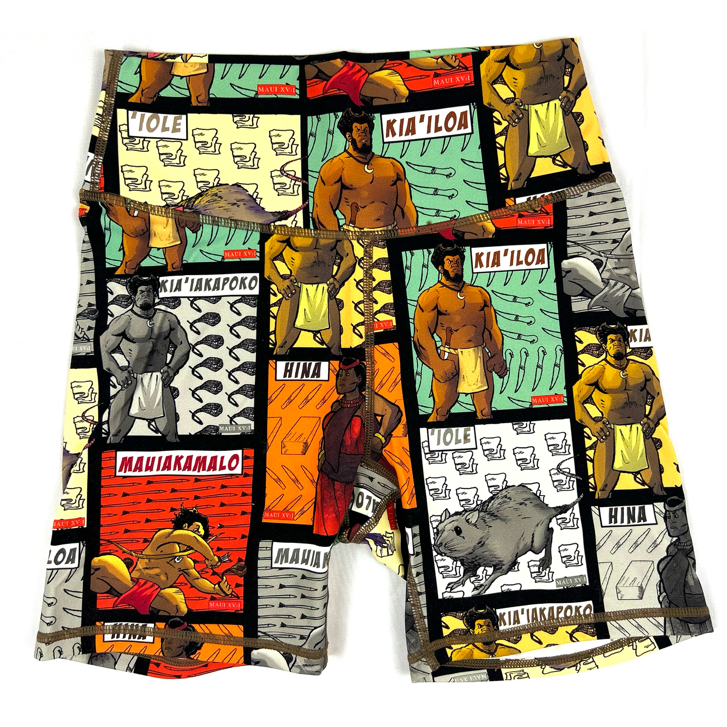 Maui comic printed shorts