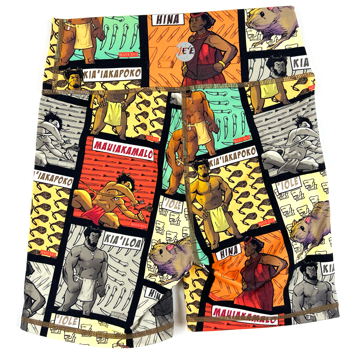 Maui comic printed shorts
